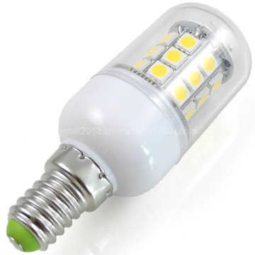 E14 5W 240V 360deg luz de bulbo do milho de 30PCS 5050 SMD